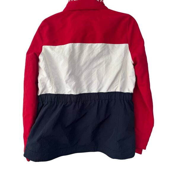 Tommy Hilfiger Regatta Water-Resistant Jacket Red White Blue Women's Small NEW - Picture 2 of 10